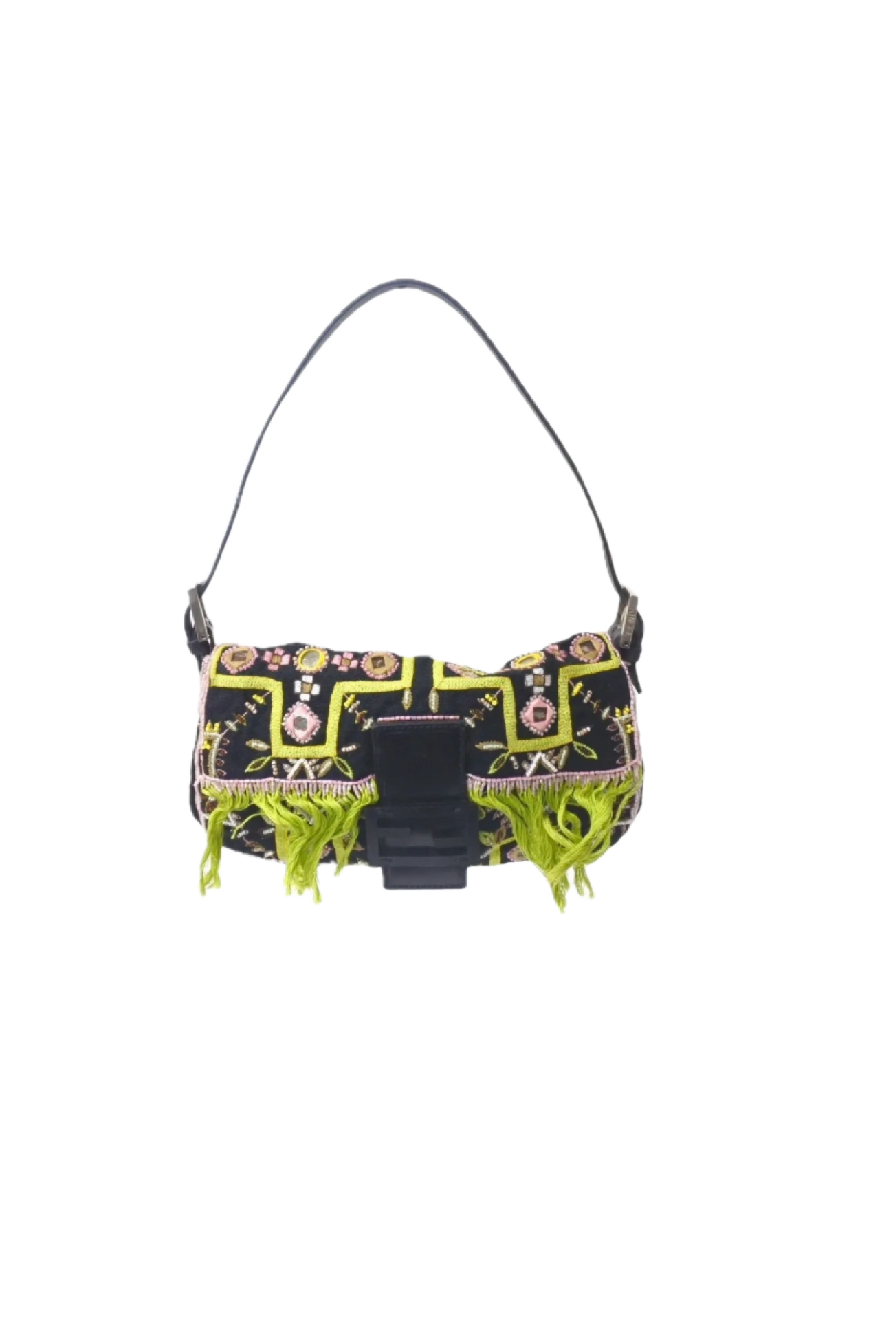 フェンディ ビーズ刺繍 マンマバケット