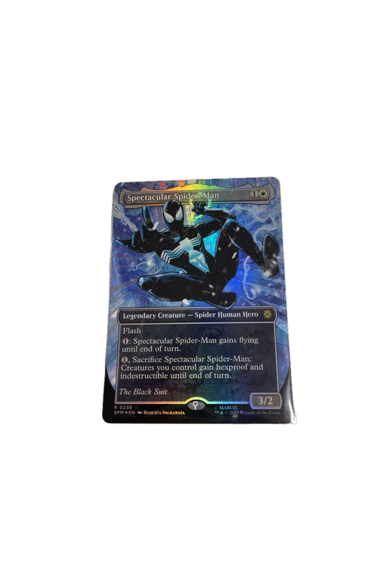 MTG スペクタキュラー・スパイダーマン　テクスチャーfoil No.235